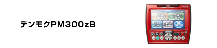 デンモク（PM300zB）｜株式会社第一興商